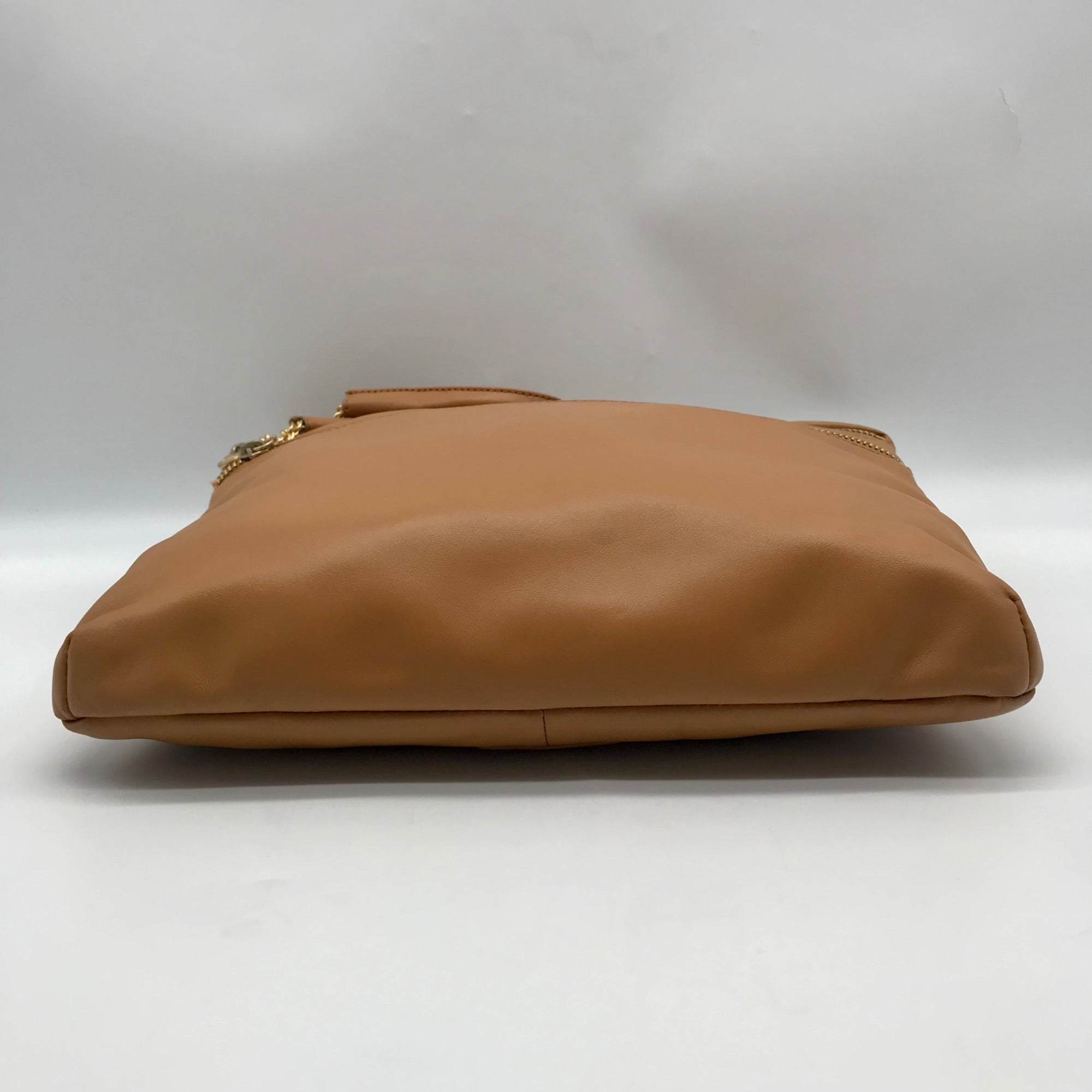 Hobo Caramel Double Zip Crossbody Bag