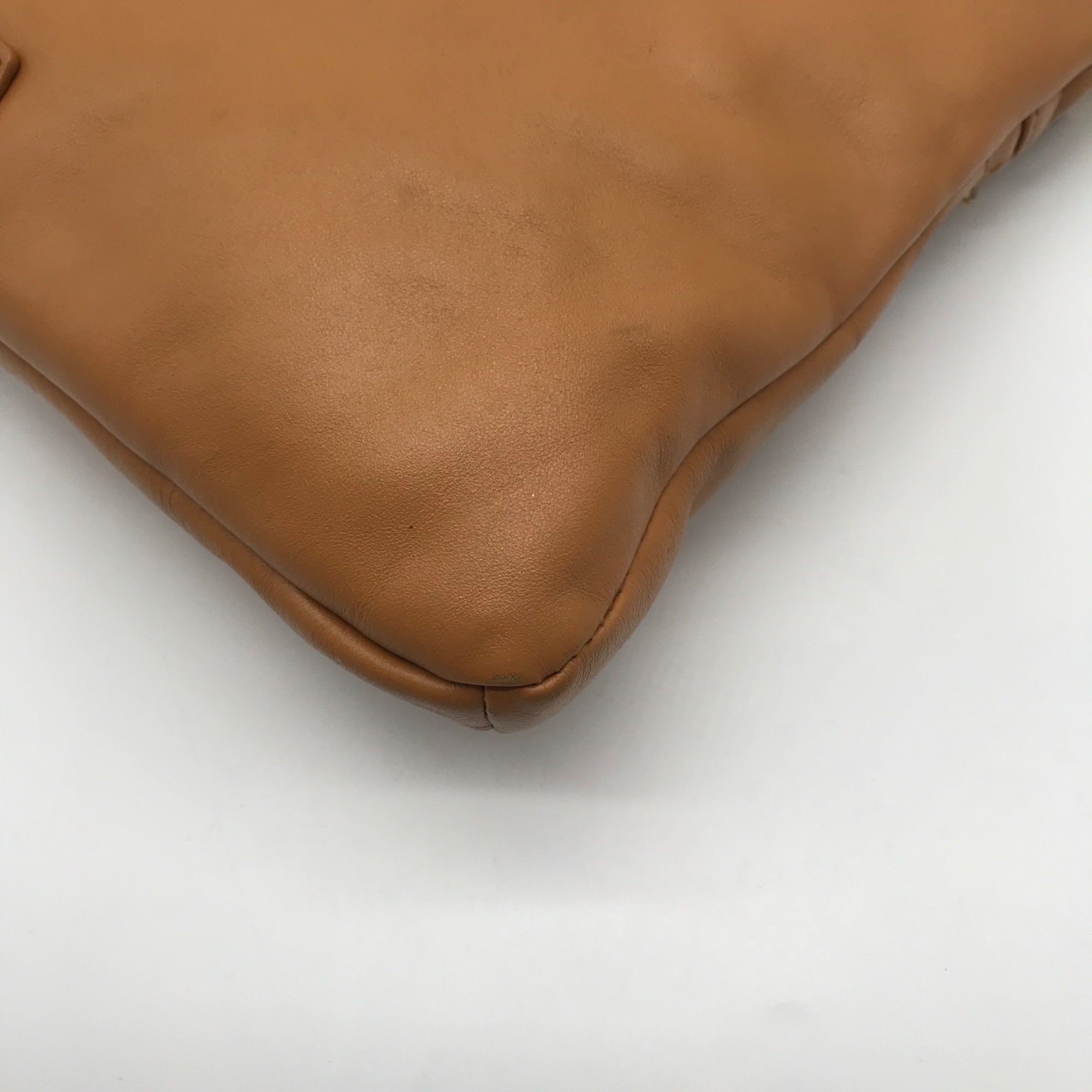 Hobo Caramel Double Zip Crossbody Bag