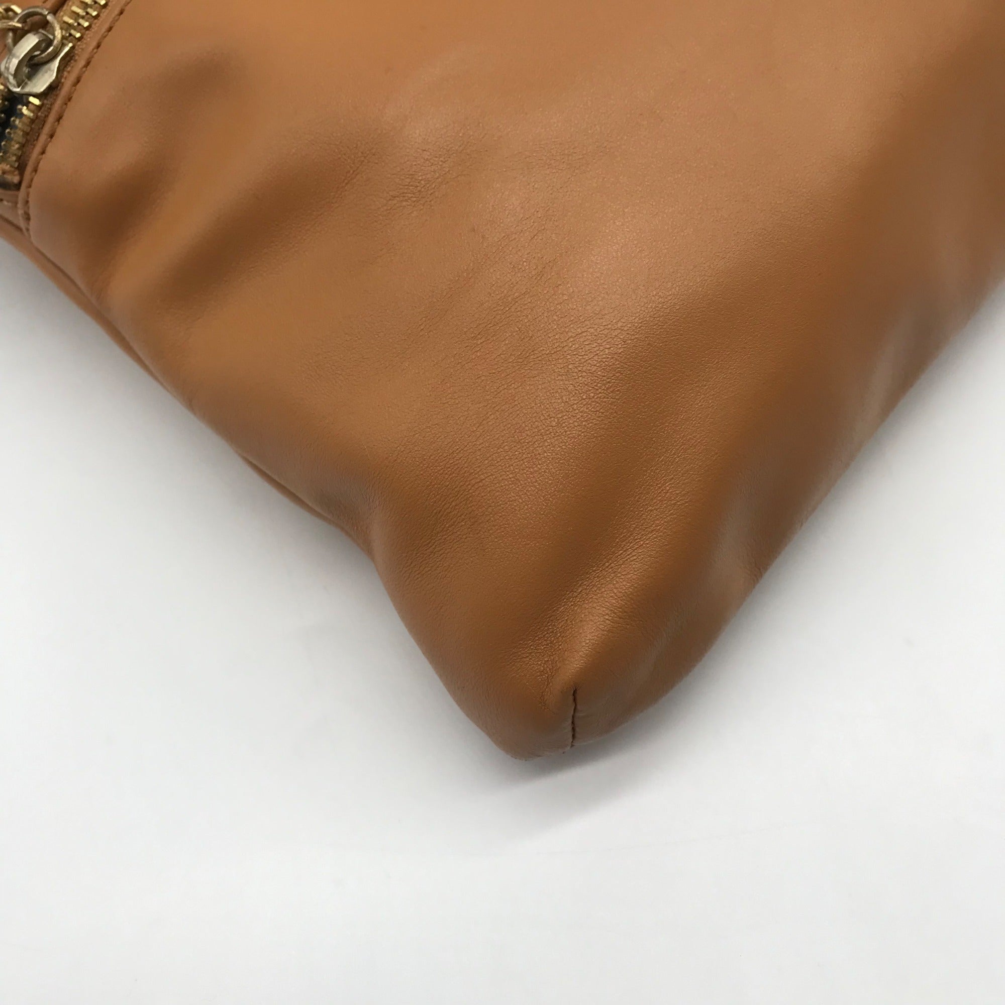 Hobo Caramel Double Zip Crossbody Bag