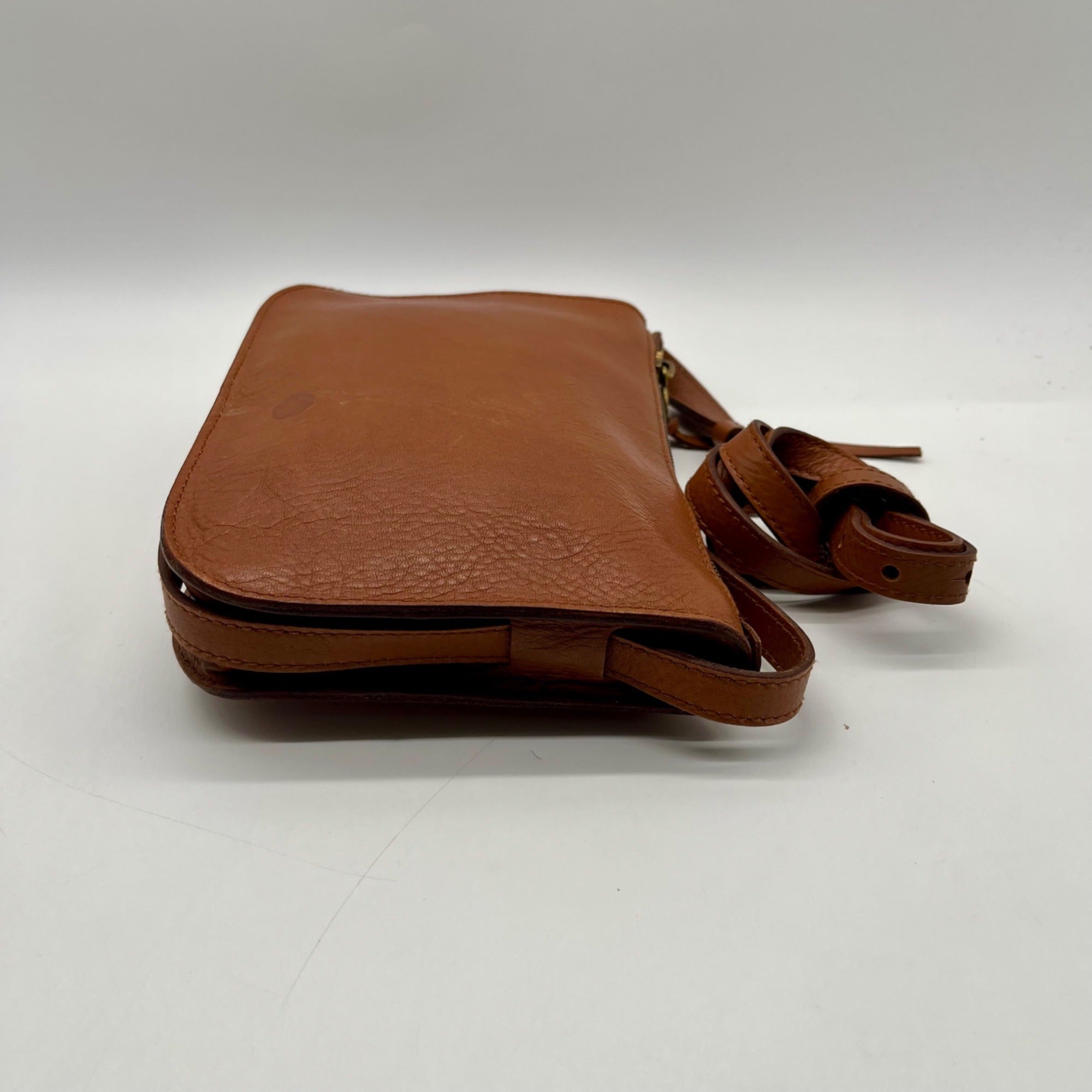 Madewell Brown Leather Crossbody Bag