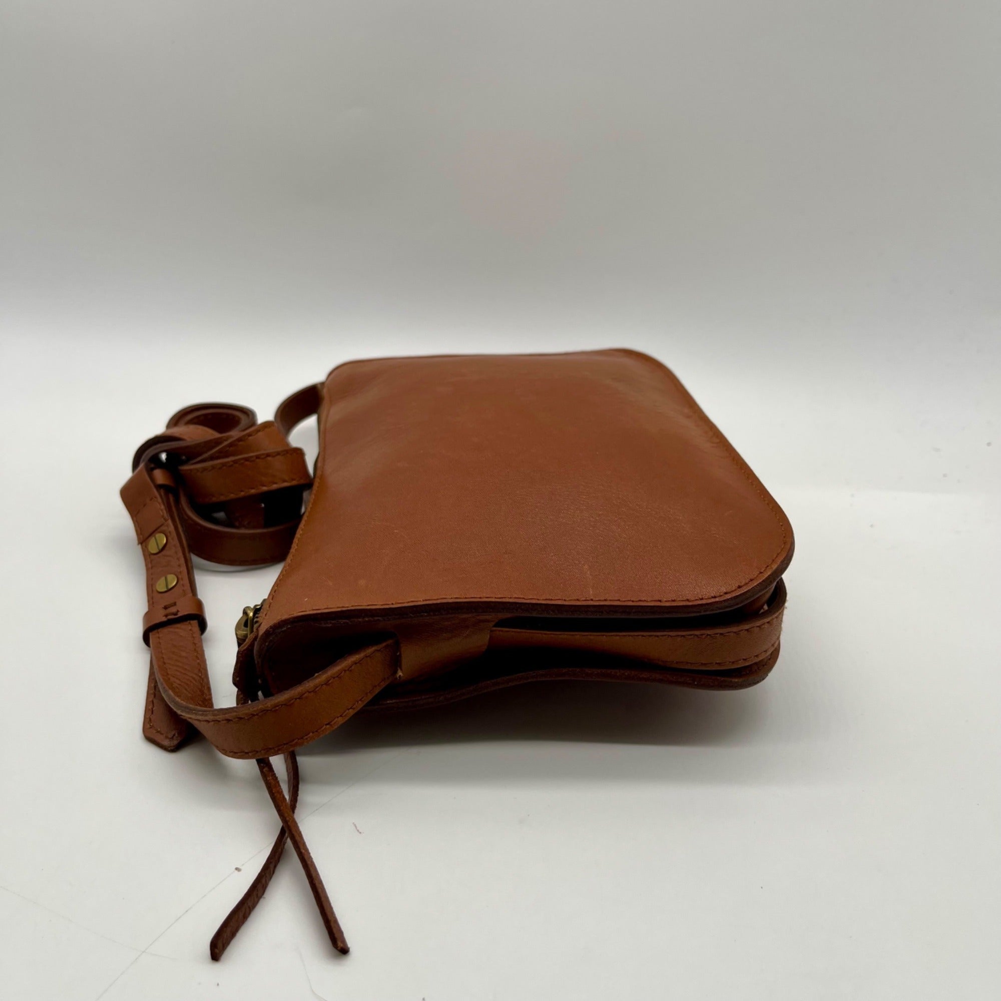 Madewell Brown Leather Crossbody Bag