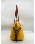 Dooney & Bourke Dandelion Pebble Grain Tassel Executive Tote Bag