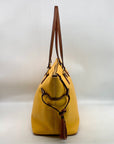 Dooney & Bourke Dandelion Pebble Grain Tassel Executive Tote Bag