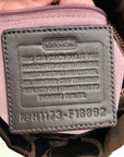 Coach Brown Canvas Signature Chain Convertible Shoulder Bag F18862