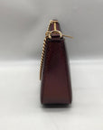 Michael Kors Oxblood Rouge Sombre Leather Shoulder Bag Gift Set