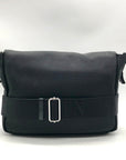 Valentino Garavani Black Nylon Messenger Crossbody Bag