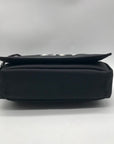 Valentino Garavani Black Nylon Messenger Crossbody Bag