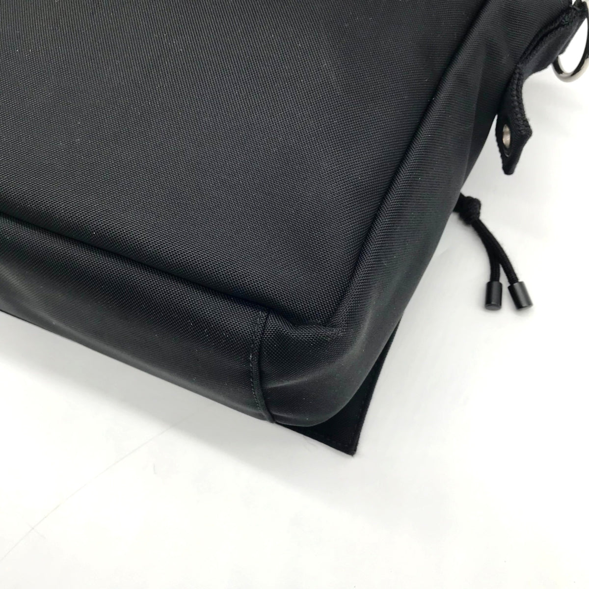 Valentino Garavani Black Nylon Messenger Crossbody Bag