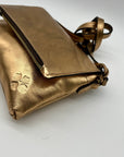 Patricia Nash Metallic Bronze Leather Crossbody