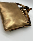 Patricia Nash Metallic Bronze Leather Crossbody