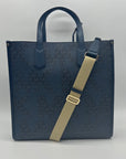 Michael Kors Blue Maple Large Tote Bag