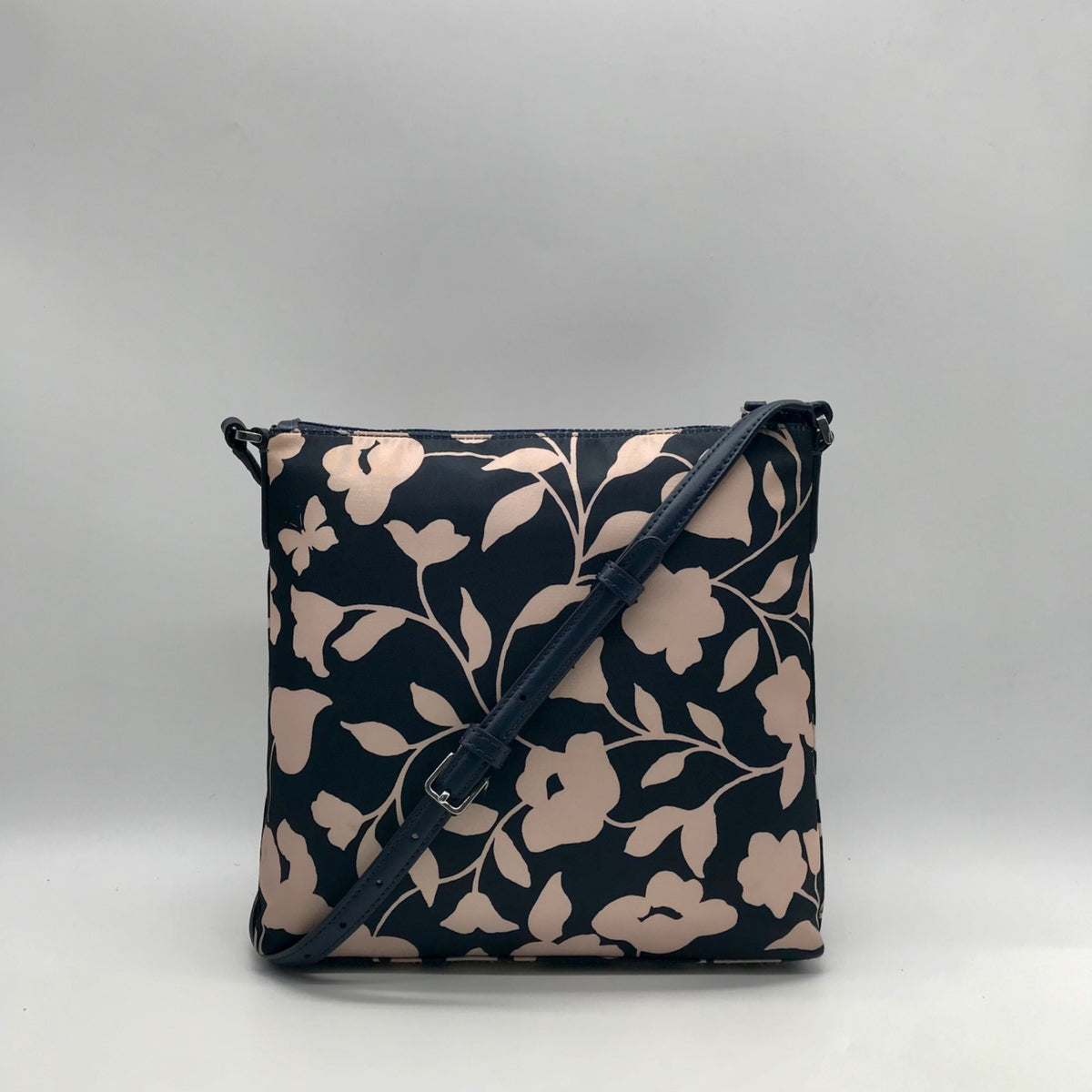Kate Spade Blue Jae Garden Vine Flat Crossbody Bag