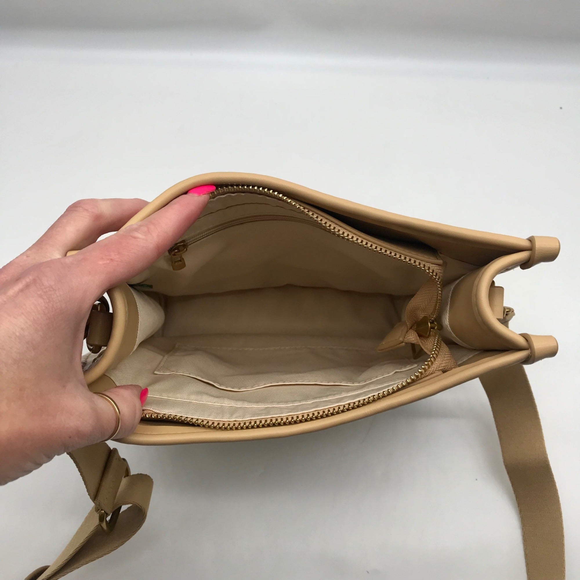 MMS Brands Beige Woman’s s Crossbody Bag