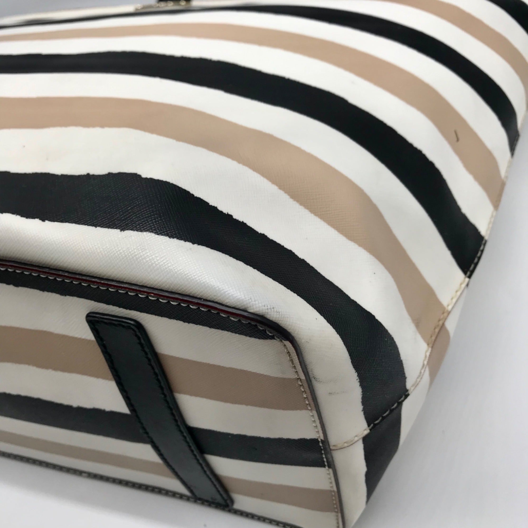 Kate Spade Striped Juels Tote Bag