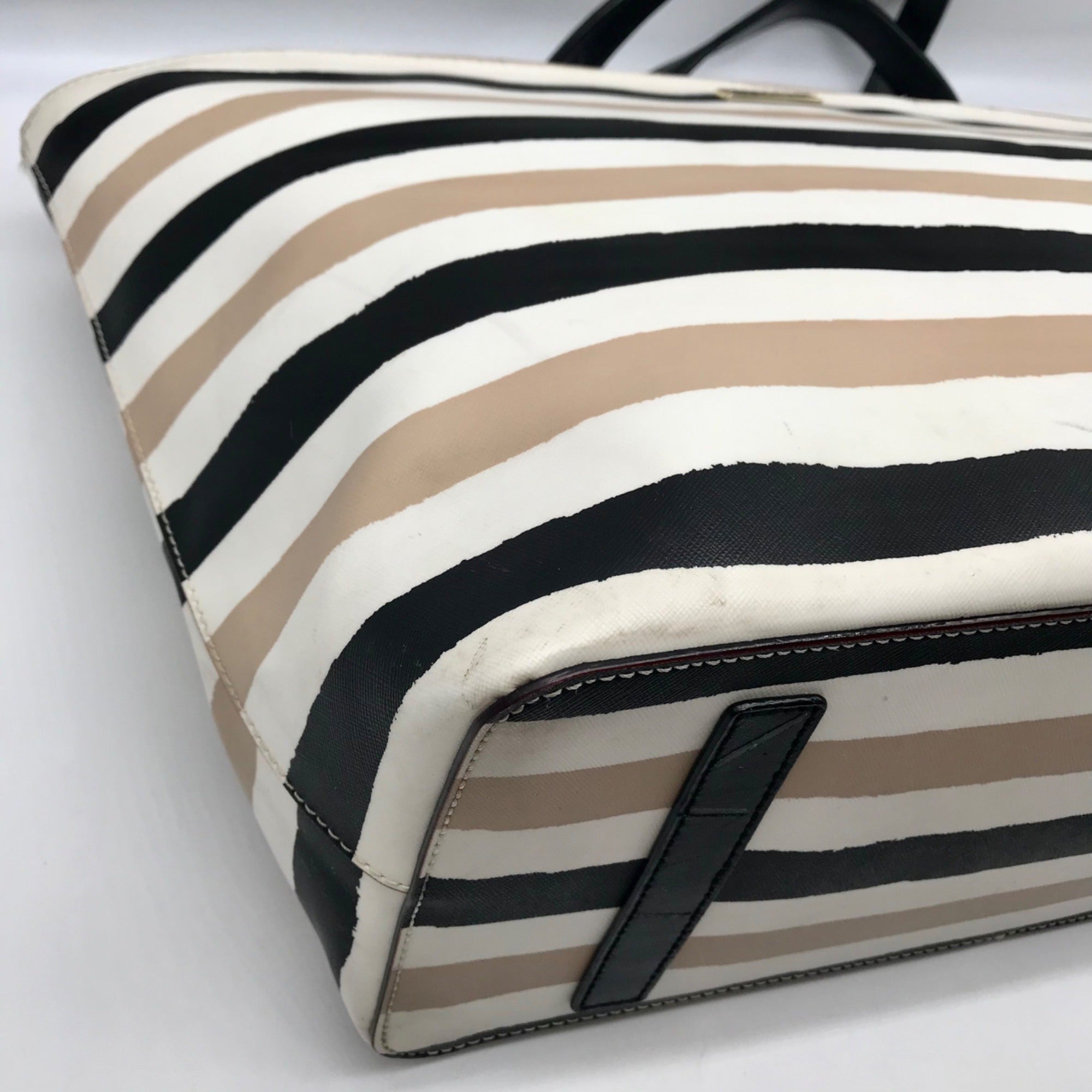 Kate Spade Striped Juels Tote Bag