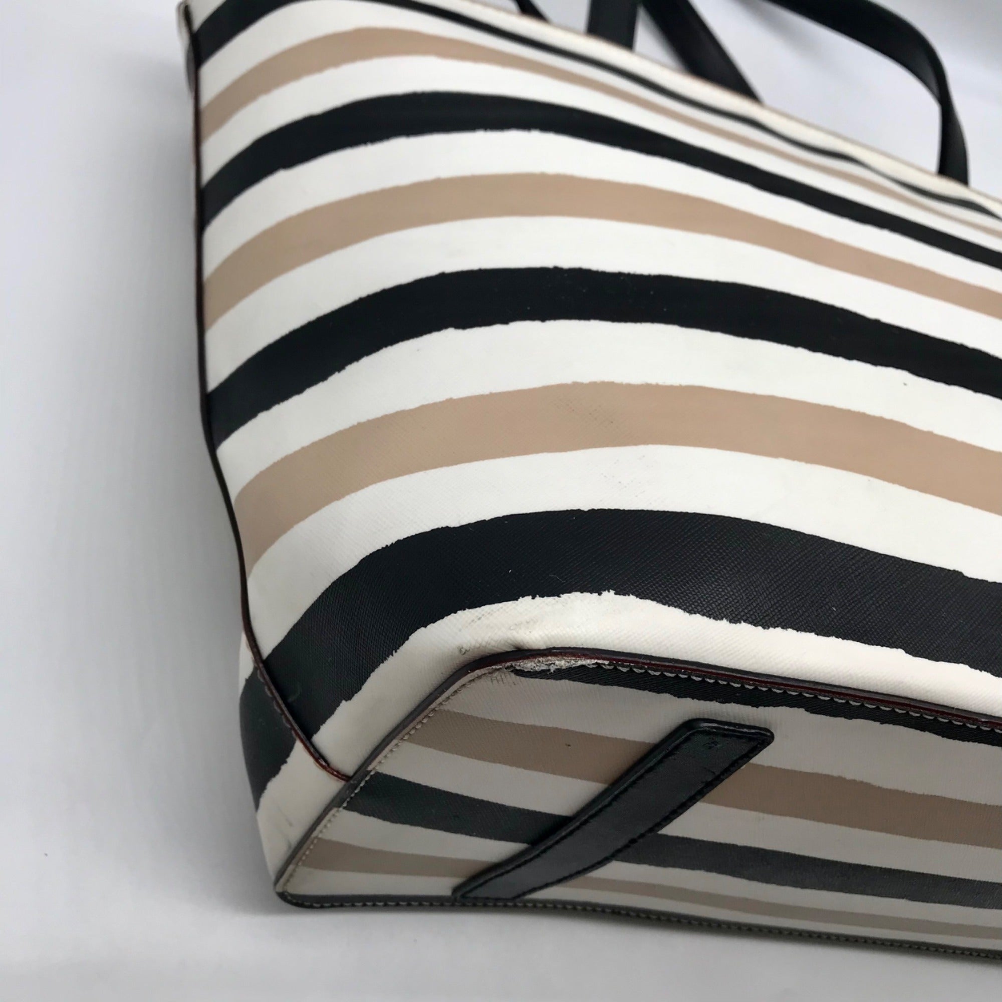 Kate Spade Striped Juels Tote Bag