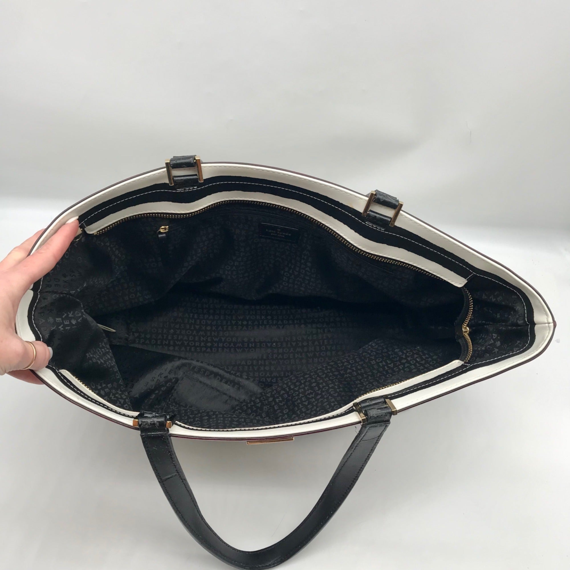 Kate Spade Striped Juels Tote Bag