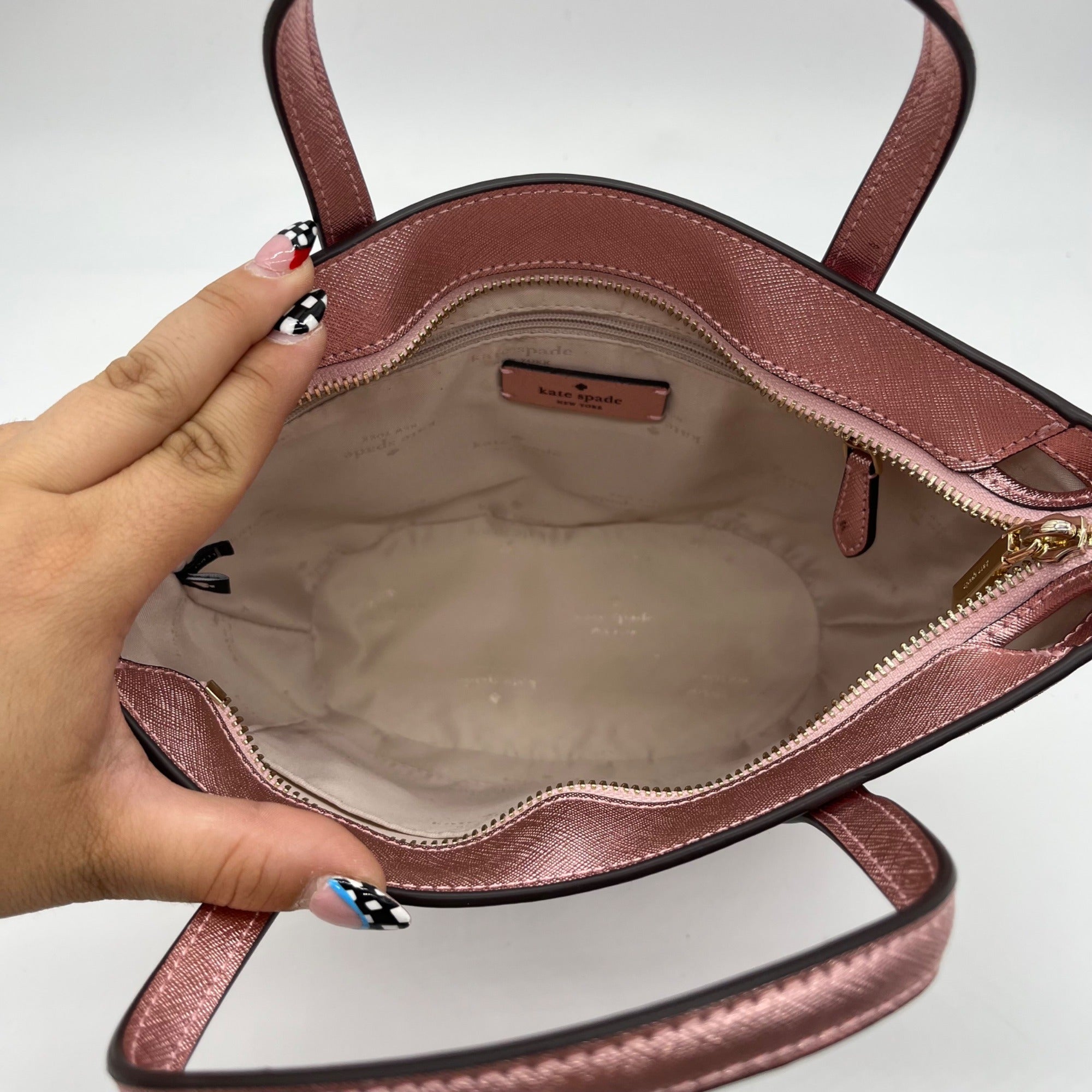 Kate Spade Pink Glitter Joeley Crossbody Bag