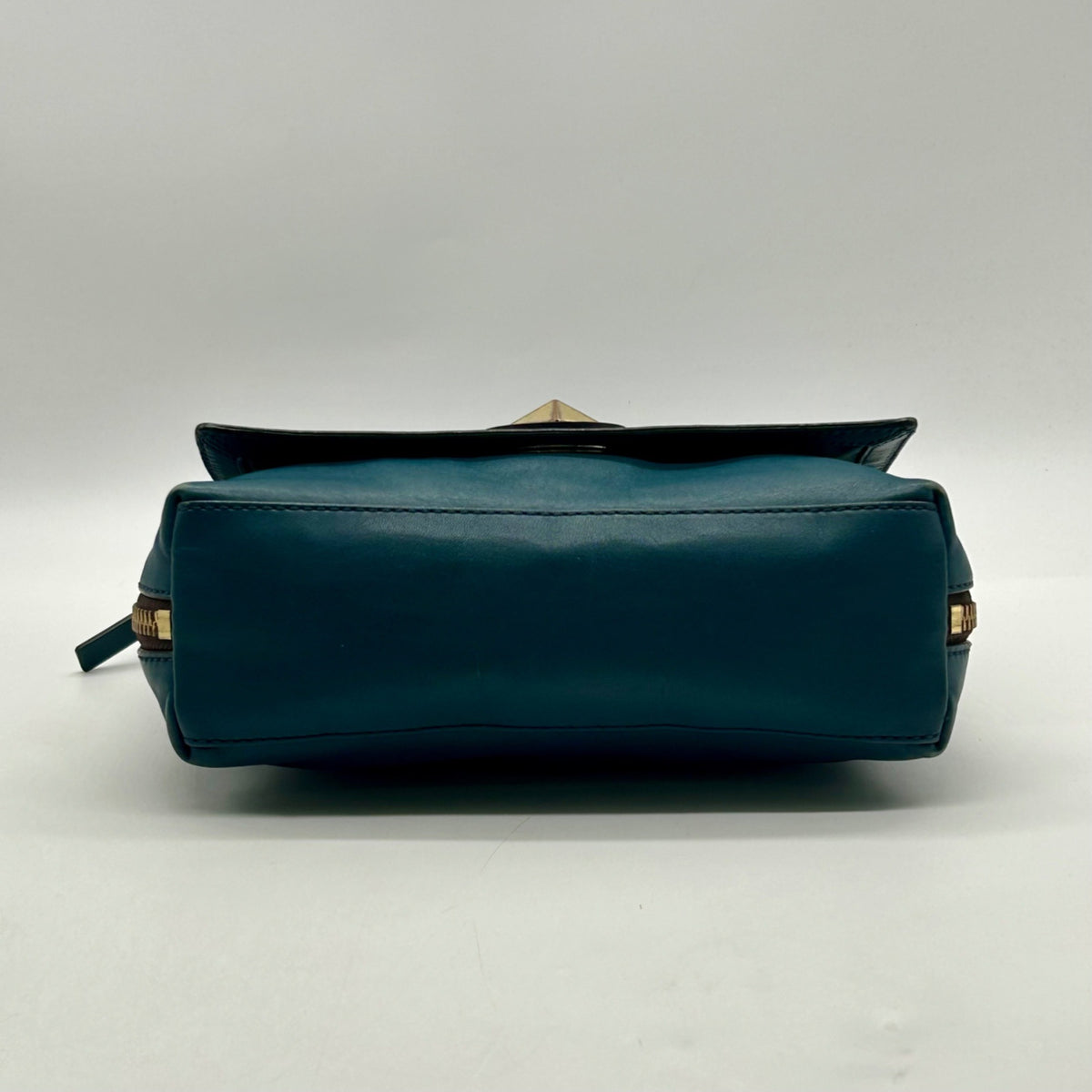 Kate Spade Teal Leather Varick Street Convertible Satchel