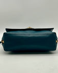 Kate Spade Teal Leather Varick Street Convertible Satchel