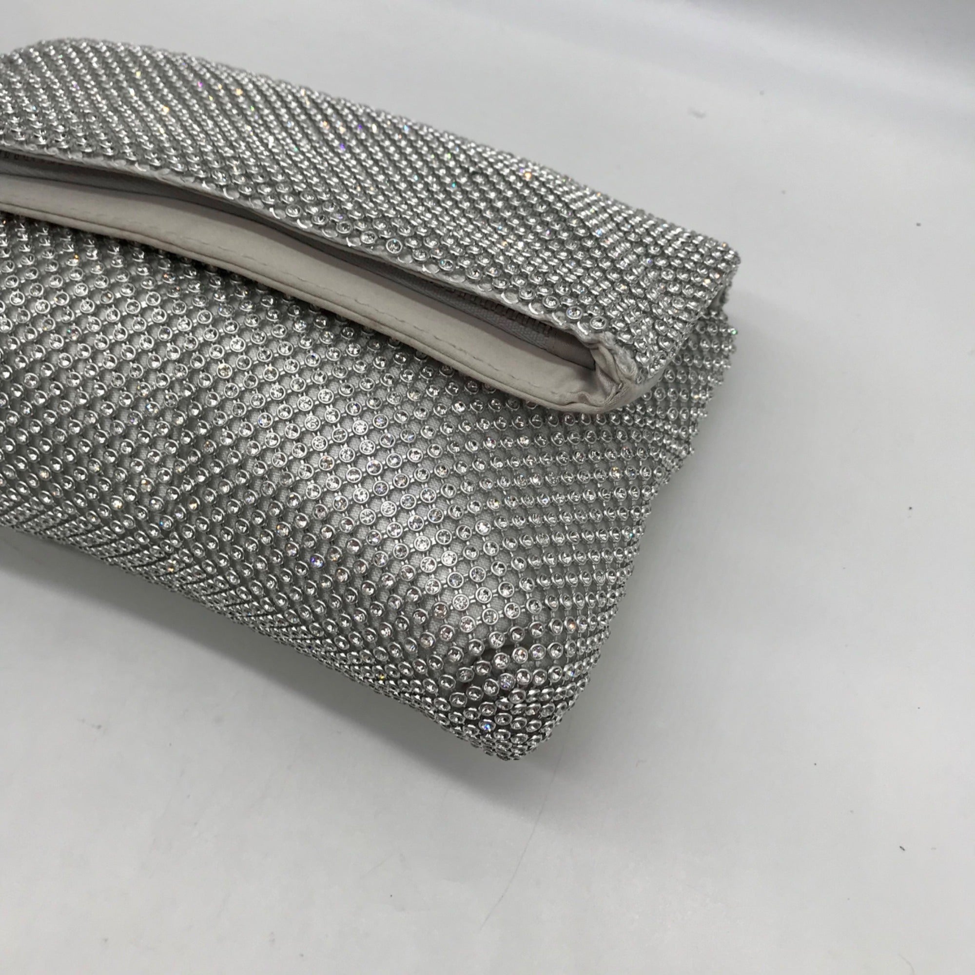 I.N.C. International Concepts Silver Rhinestone Crossbody Bag