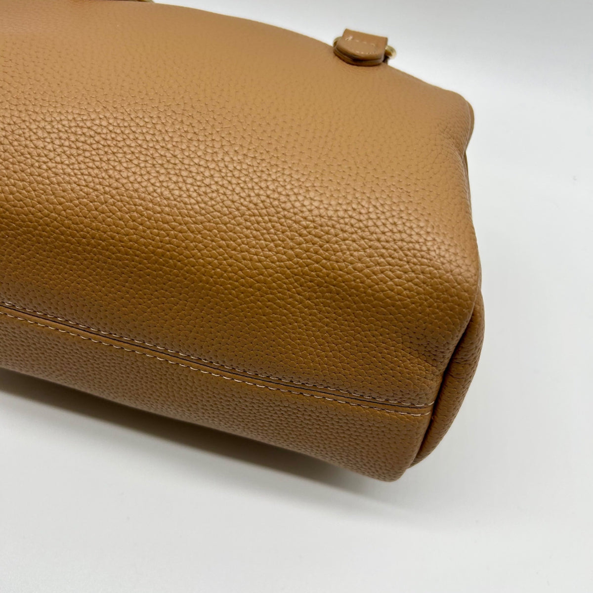 On 34th Tan Faux Leather Shoulder Bag