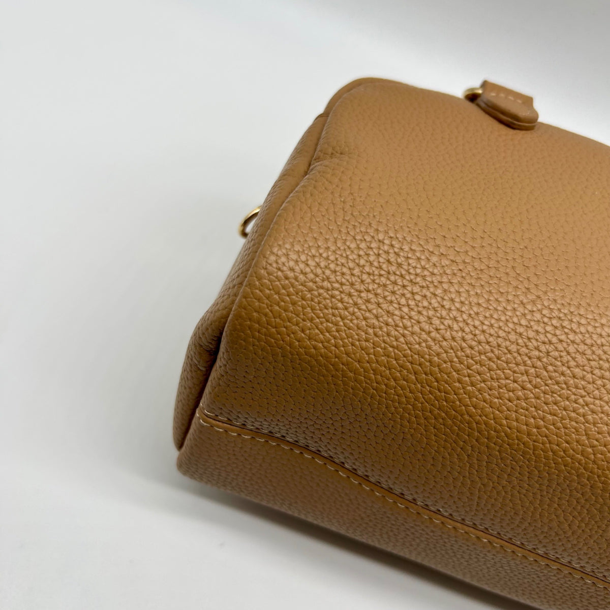 On 34th Tan Faux Leather Shoulder Bag
