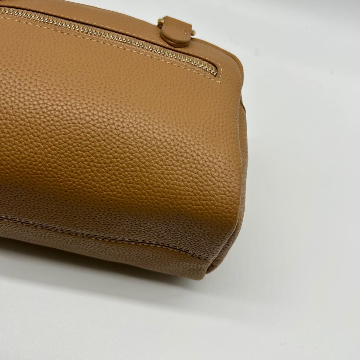 On 34th Tan Faux Leather Shoulder Bag