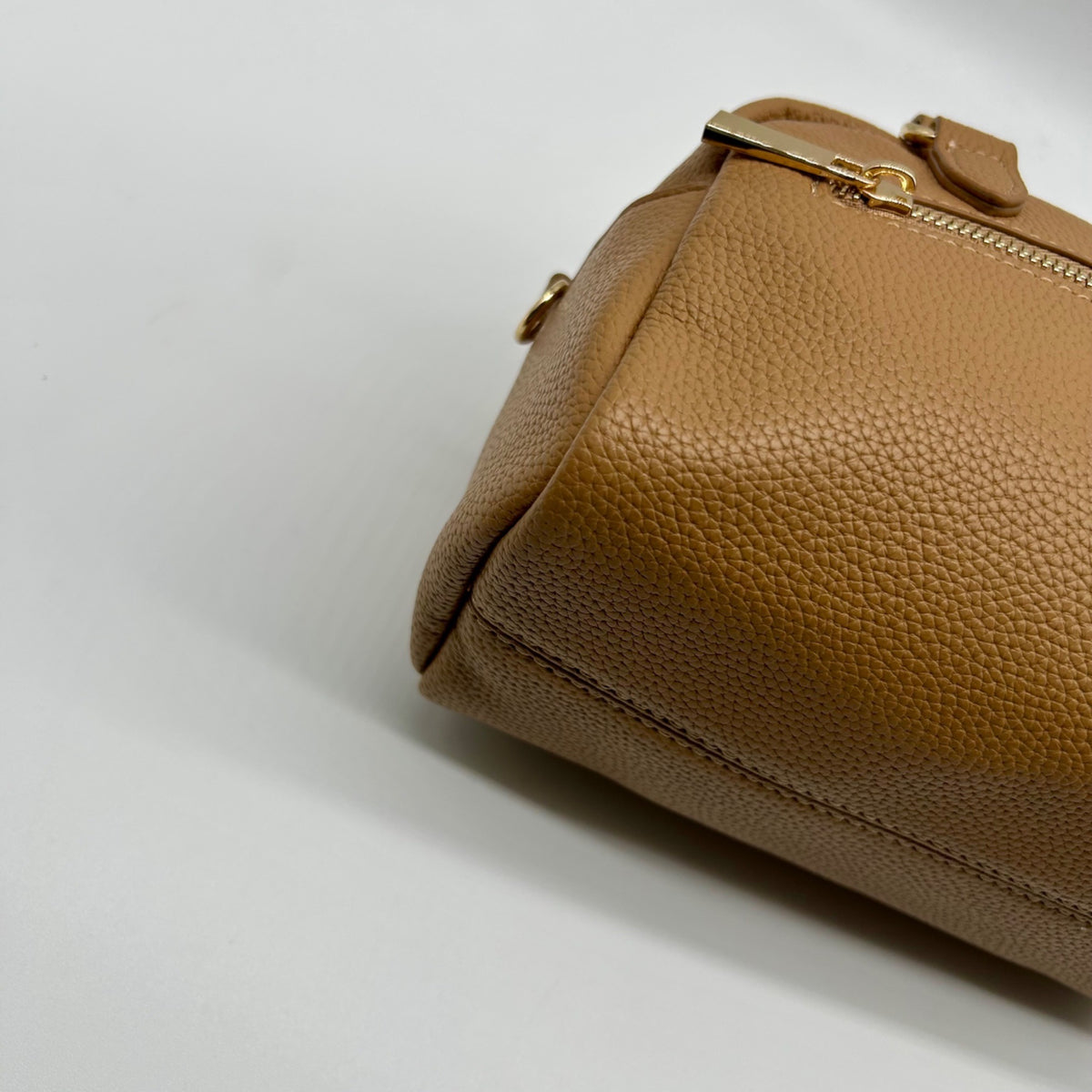 On 34th Tan Faux Leather Shoulder Bag