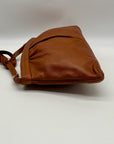 Morris Moskowitz Brown Leather Tote Bag