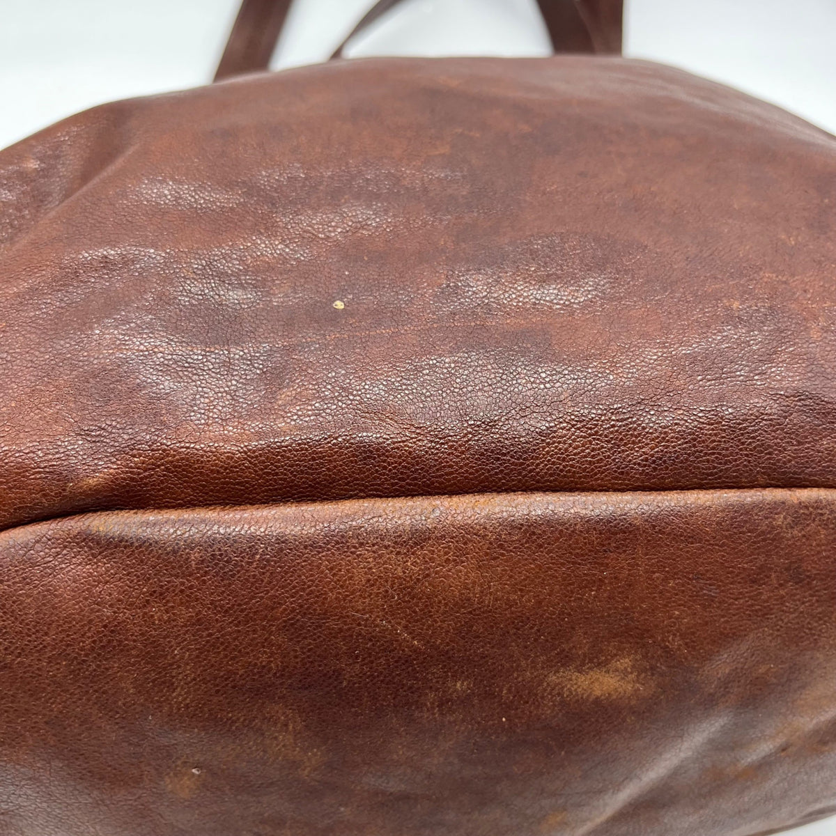 Lucky Brown Italian Leather Shoulder Bag