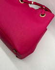 Calvin Klein Pink Faux Leather Tote