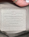 Coach Grey Leather Town Car Tote Bag