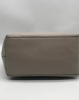 Coach Grey Leather Town Car Tote Bag