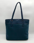 Michael Kors Navy Blue Nylon & Leather Winston Tote Bag