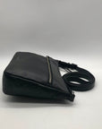 Vera Bradley Black Pebbled Leather Crossbody Bag