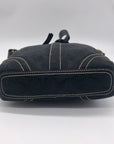 Coach Black Monogram Jacquard Canvas Legacy Crossbody Bag 10402