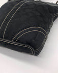 Coach Black Monogram Jacquard Canvas Legacy Crossbody Bag 10402