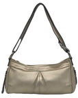 B. Makowsky Gold Convertible Shoulder Bag