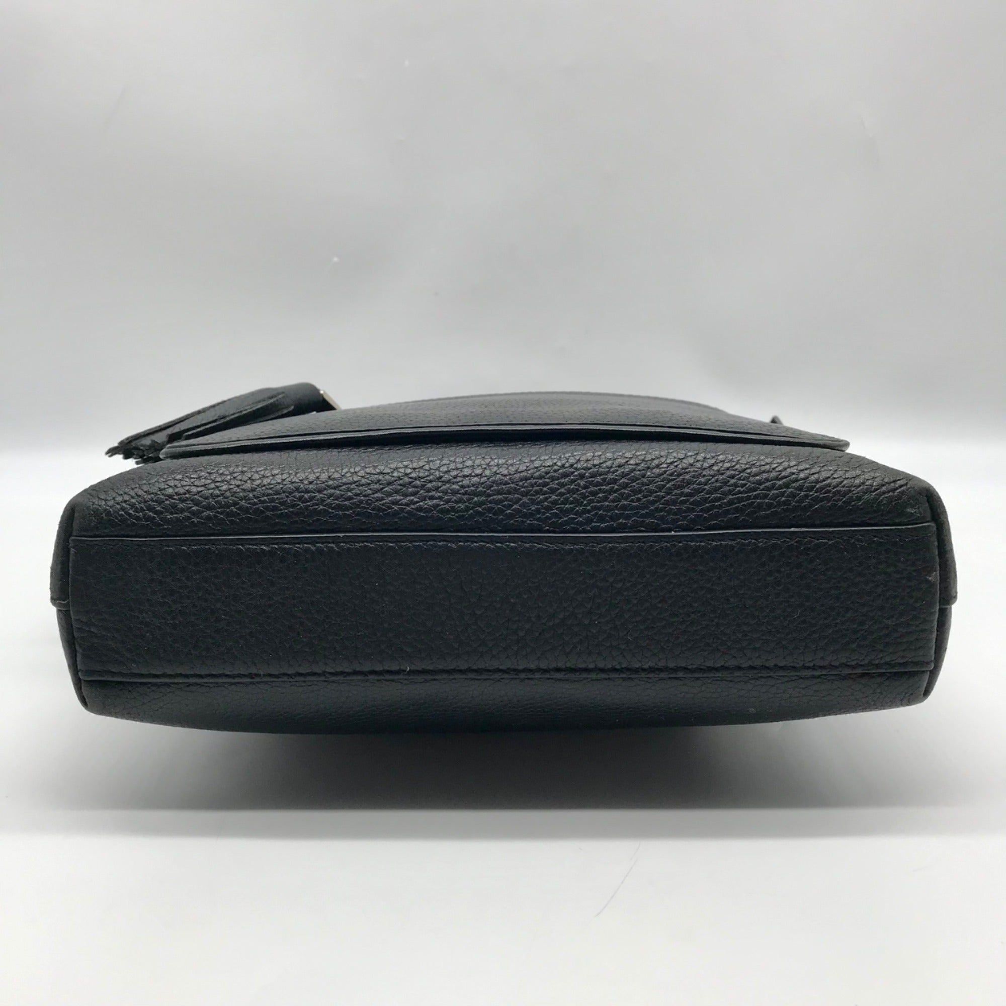 Kate Spade Black Pebbled Leather On Purpose Crossbody Bag