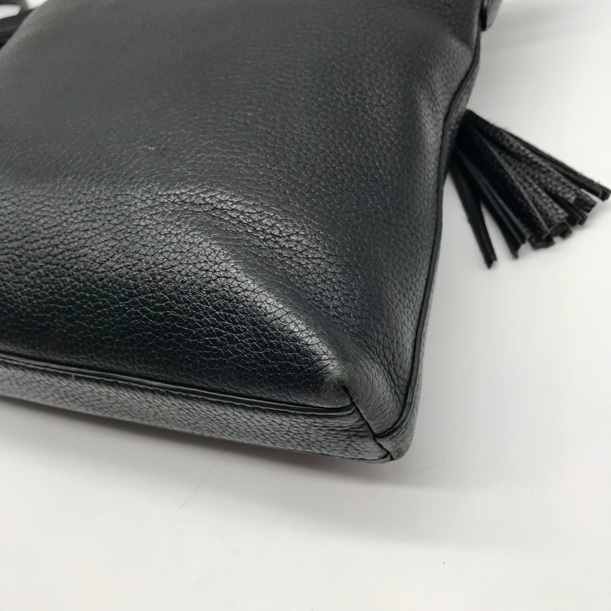 Kate Spade Black Pebbled Leather On Purpose Crossbody Bag