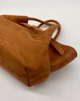 JW PEI Brown Faux Suede Hana Mini Tote Bag