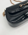 Sam Edelman Black Faux Leather Loraine Shoulder Bag