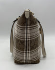 Coach Brown Signature Coated Canvas Gallery Tote Bag C0558