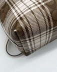 Coach Brown Signature Coated Canvas Gallery Tote Bag C0558