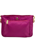 JPK Paris Purple Nylon Crossbody Bag 