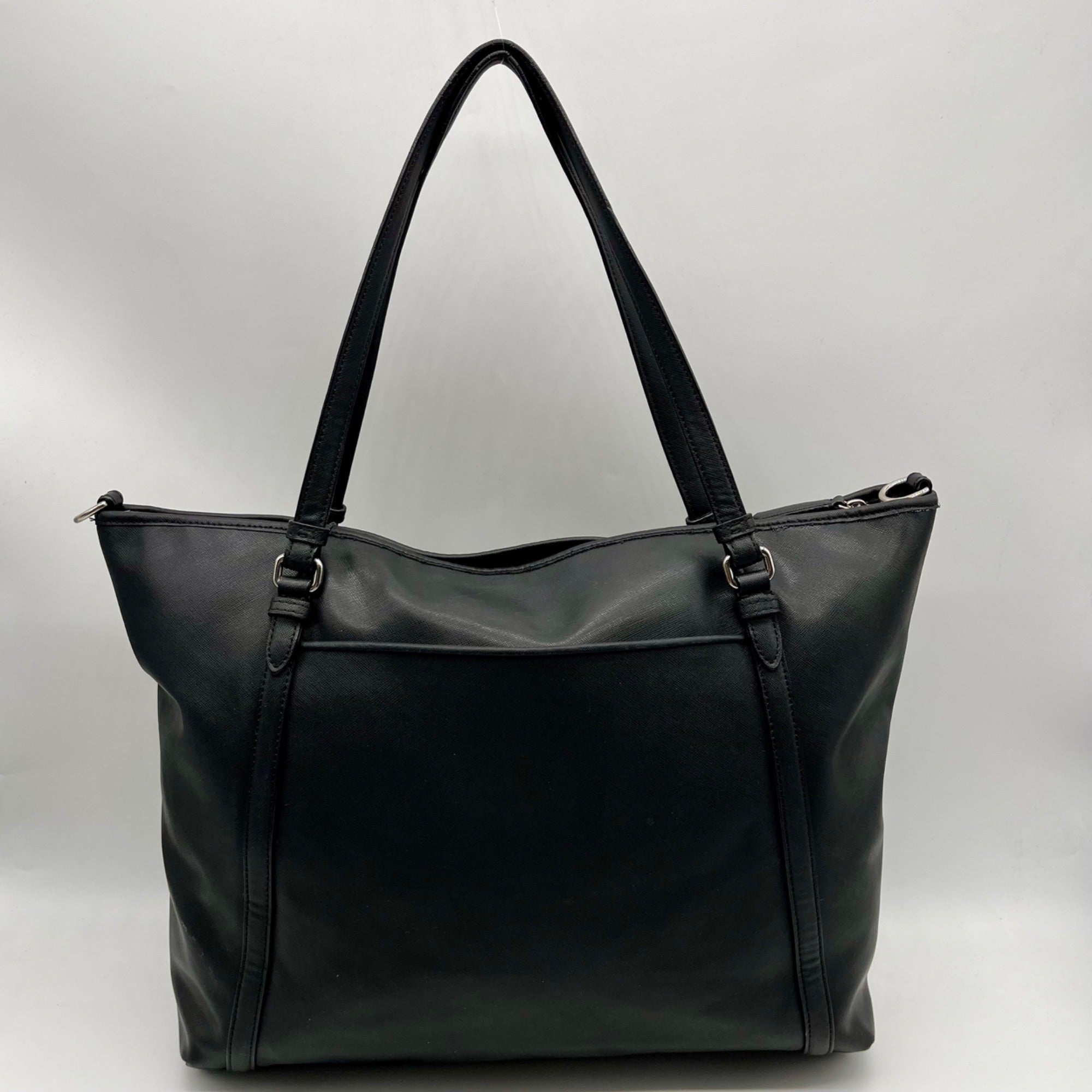 Coach Black Peyton Leather Shoulder Bag-F77606