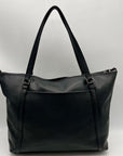 Coach Black Peyton Leather Shoulder Bag-F77606