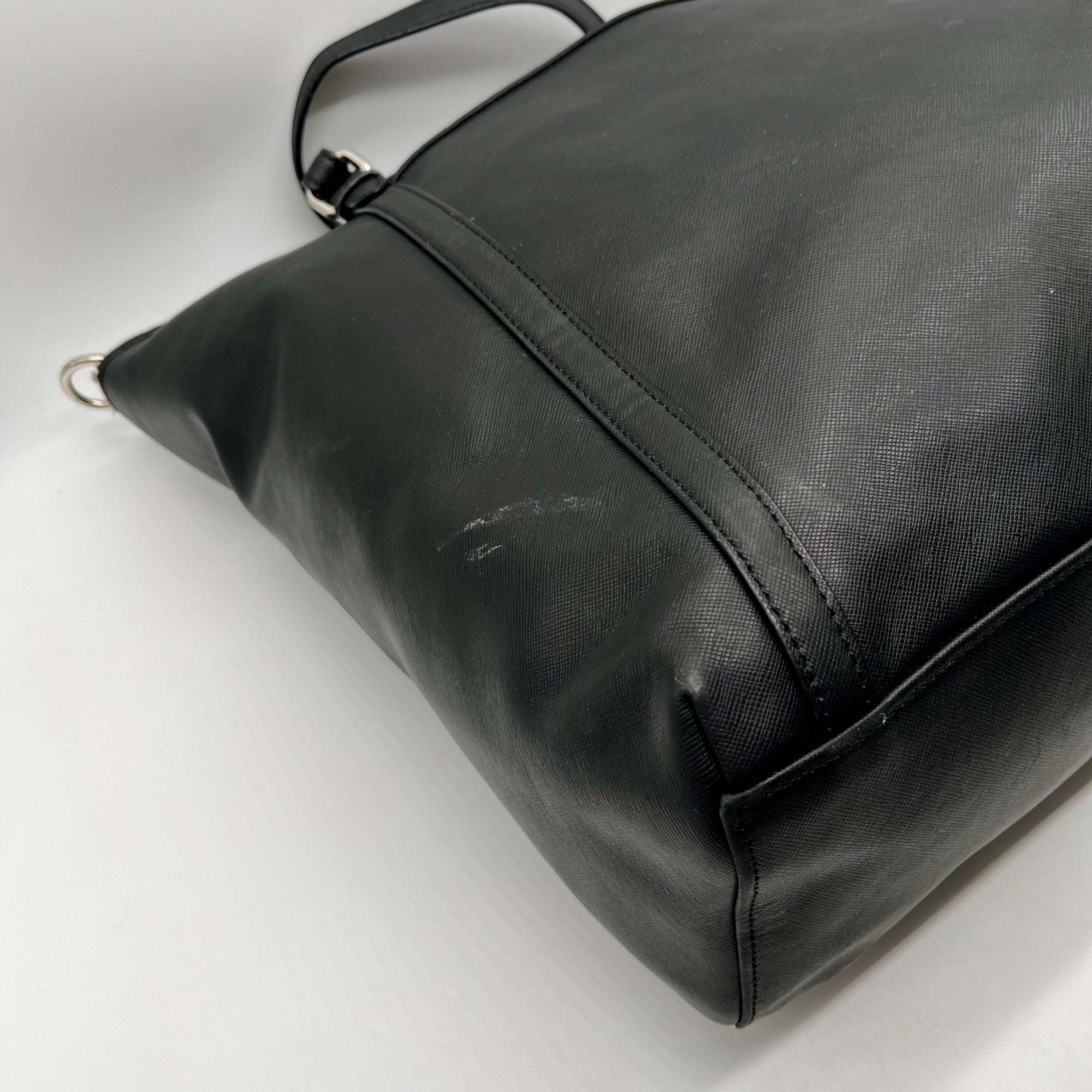Coach Black Peyton Leather Shoulder Bag-F77606