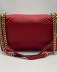 I.N.C. International Concepts Red Pepper Chevron Ajae Flap Convertible Crossbody - NWT